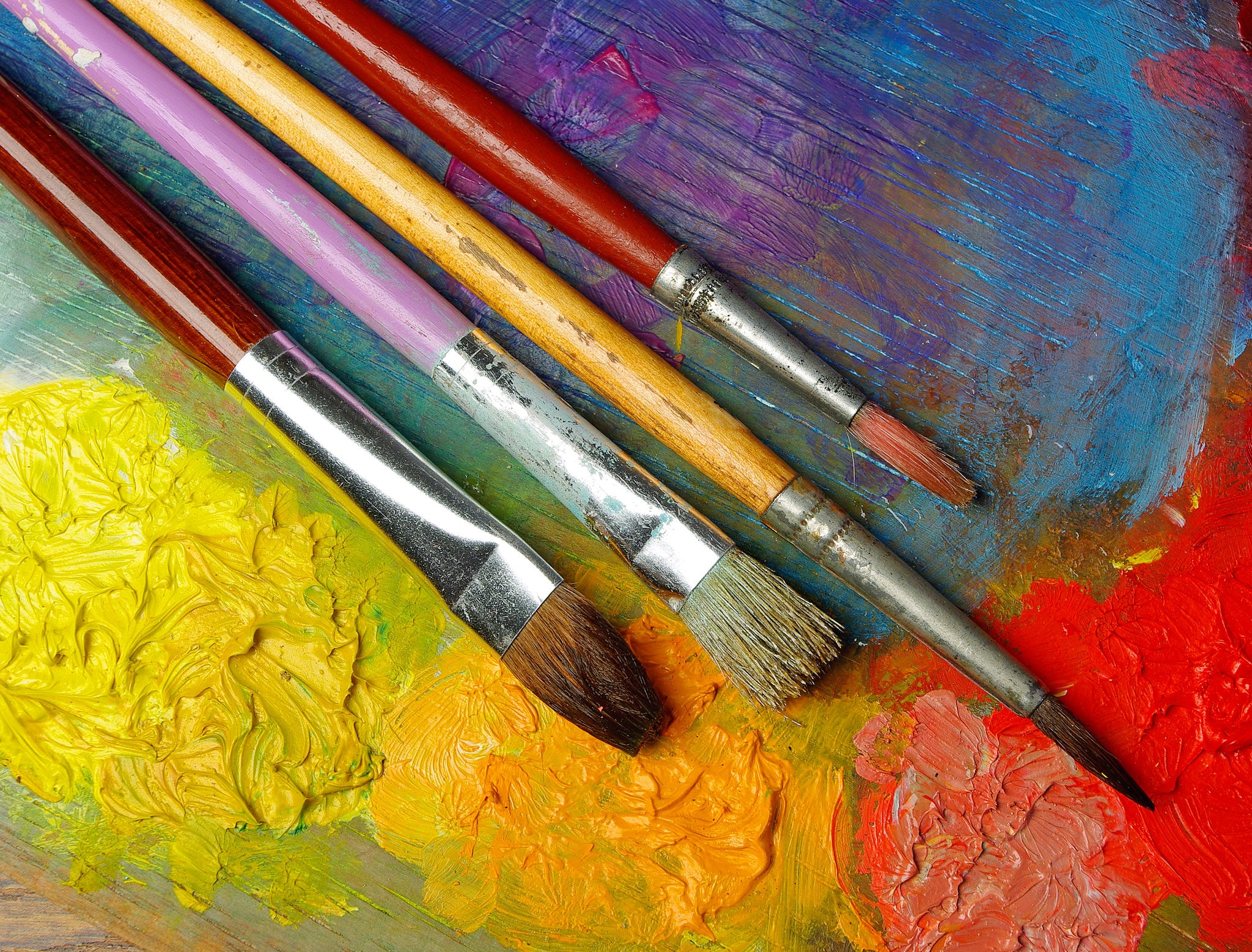 Downloadable painting packets and supplies