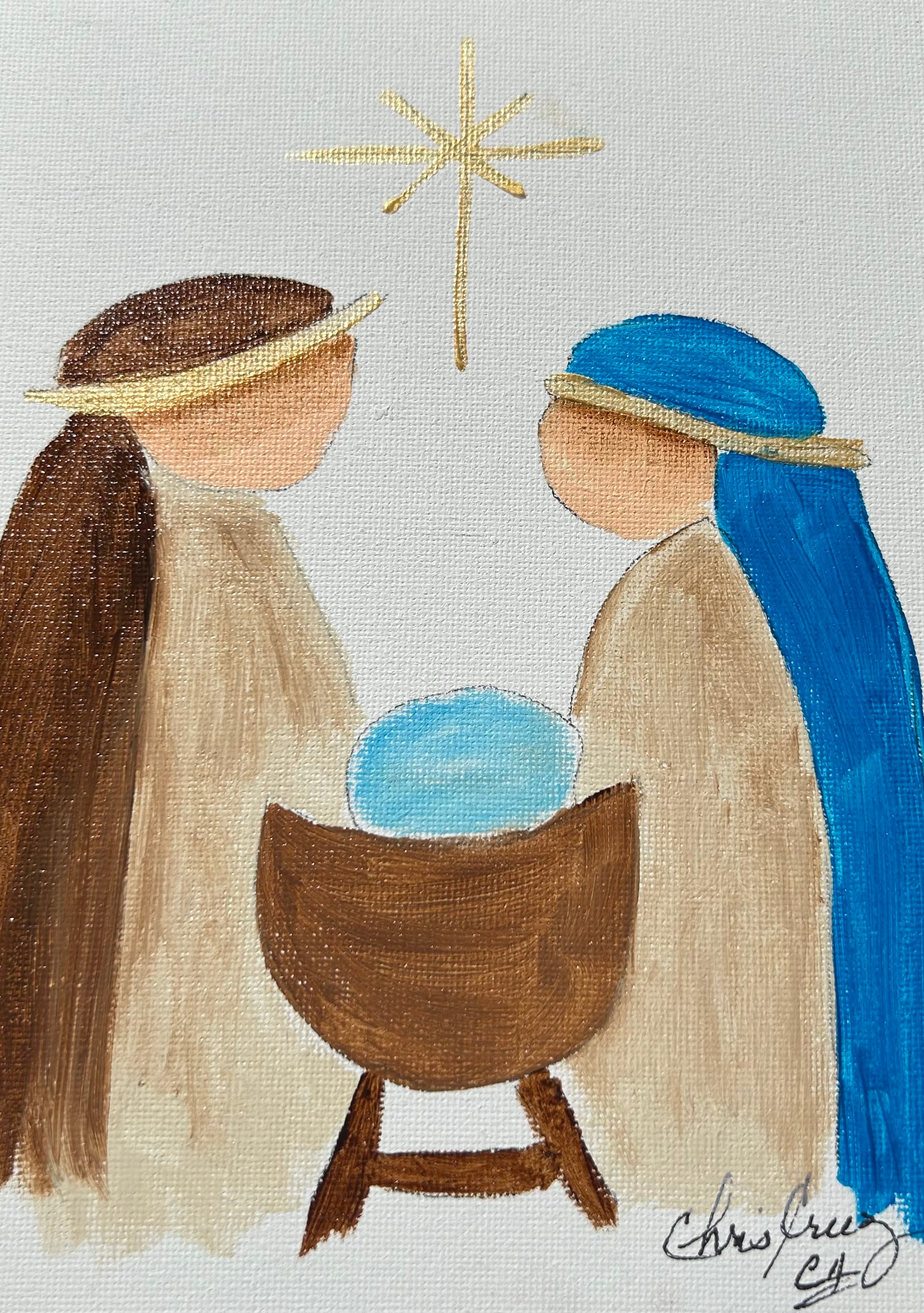 Acrylic Nativity