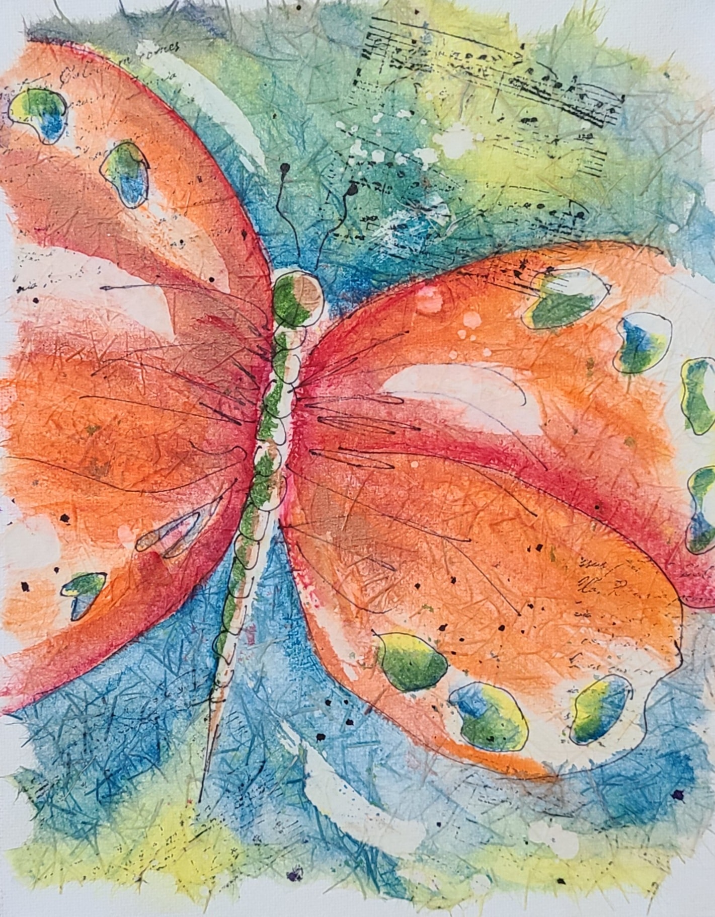 Butterfly Batik Original